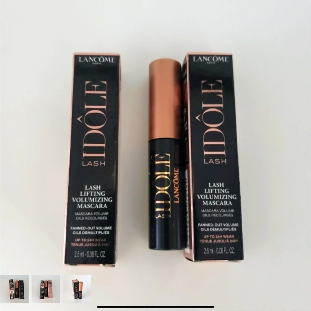 2 Lancome Idole Black Mascara